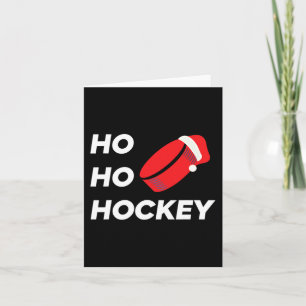 Ho Ho Hockey Christmas - Ice Hockey Card