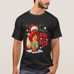 Ho Ho Hold My Beer  T-Shirt