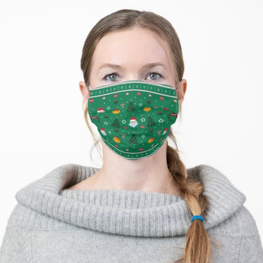 "Ho! Ho! Holiday!" Christmas Mask (Worn)