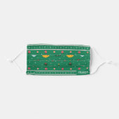 "Ho! Ho! Holiday!" Christmas Mask (Front, Folded)
