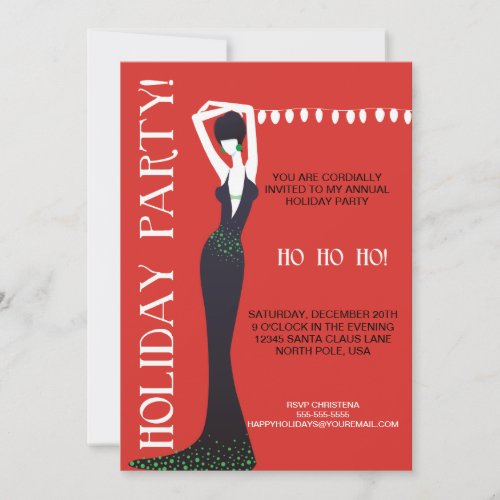 Ho Ho Holiday Party Invitation