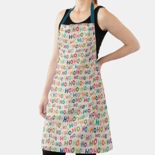 Ho Ho Holiday Pattern Apron