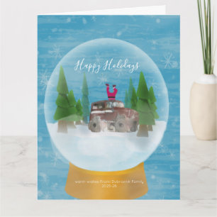 ho ho holidays  card