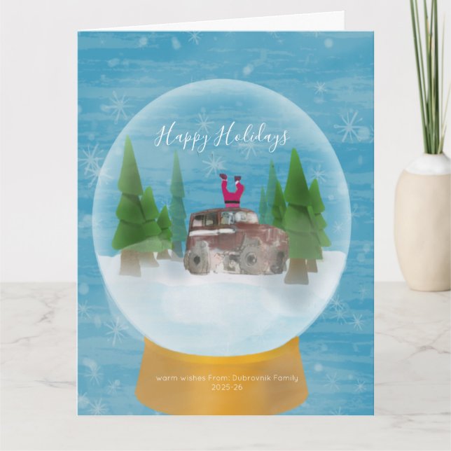 ho ho holidays  card (Front)