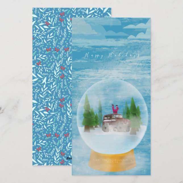 Ho ho Holidays Holiday Card (Front/Back)