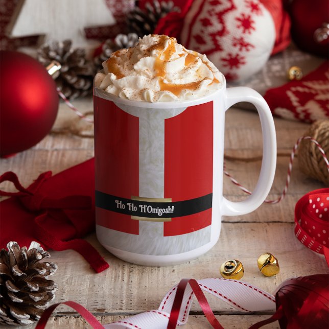 Ho Ho H'Omigosh Customizable Christmas Mug (Creator Uploaded)