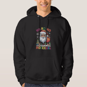 Ho Ho Homosexual Christmas Santa Holiday Gay Pride Hoodie