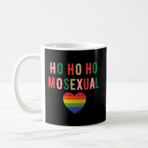 Ho Ho Homosexual Gay Coffee Mug