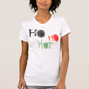 Ho Ho HOT Fingerprint T-shirt design