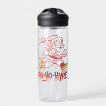 "Ho-Ho-Hype – Streetwear Santa Sneaker  Water Bottle