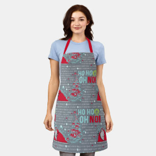 Ho Ho Oh No   Santa Claus Apron