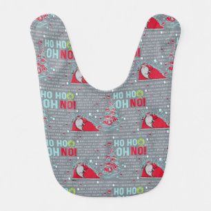 Ho Ho Oh No Santa Claus Baby Bib