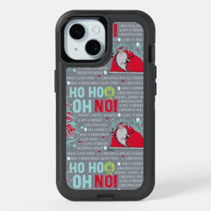 Ho Ho Oh No Santa Claus iPhone 15 Case