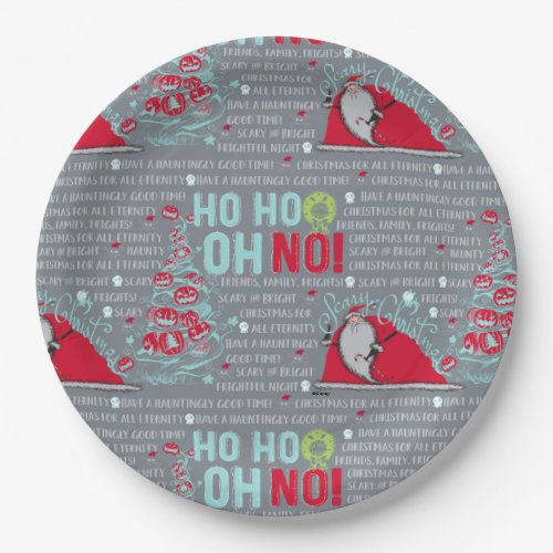 Ho Ho Oh No  Santa Claus Paper Plates