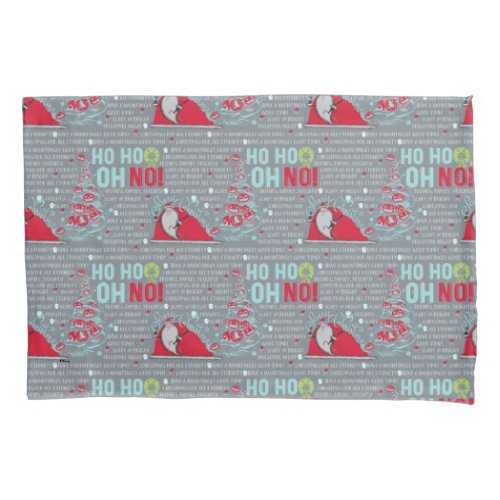 Ho Ho Oh No  Santa Claus Pillow Case