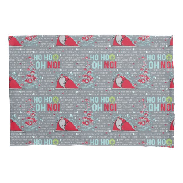 Ho Ho Oh No | Santa Claus Pillow Case (Front)