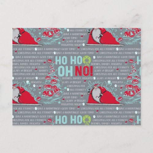 Ho Ho Oh No  Santa Claus Postcard