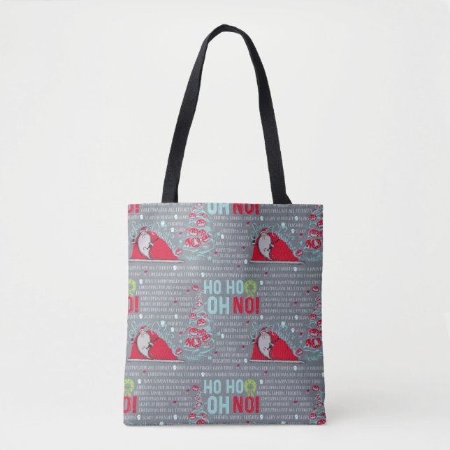 Ho Ho Oh No | Santa Claus Tote Bag (Front)