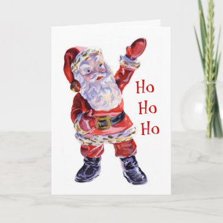 Ho Ho Santa Card