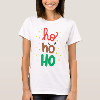 Ho Ho White Shirt for Women
