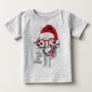 Ho Ho Y’all Giraffe  Baby T-Shirt