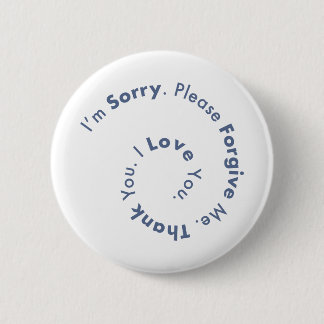 Ho’Oponopono Mantra Prayer Healing Sentences Button