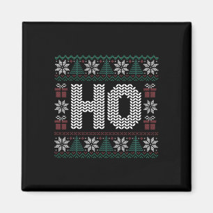 Ho Where's My Ho At Christmas Xmas Couples Matchin Magnet