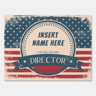 HOA BOARD - DIRECTOR SIGN