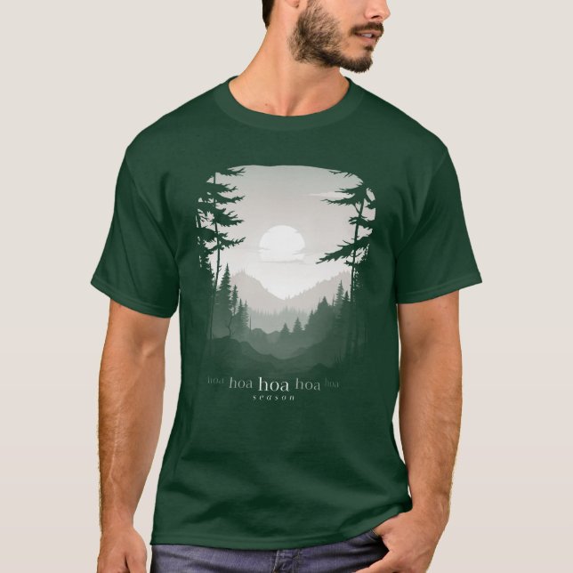 Hoa Hoa Hoa Hoa Hoa Season Autumn Fall Trendy T-Shirt (Front)