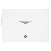 Hoag House Remembered Cards (Back Horizontal)