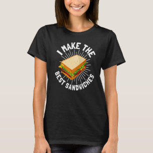 Hoagie Sub Artist And Sandwich Maker - Sandwich Ch T-Shirt