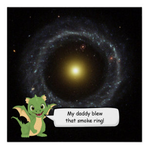 Hoag's Object Outer Space Humor Poster