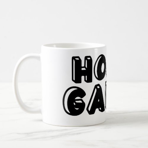 Hoard Gamer Fun Board Game Collecting Logo Coffee Mug
