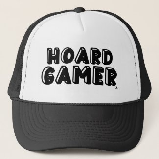 Hoard Gamer Fun Board Game Collecting Logo