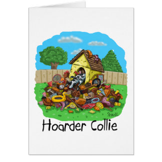 Hoarder Collie Cards