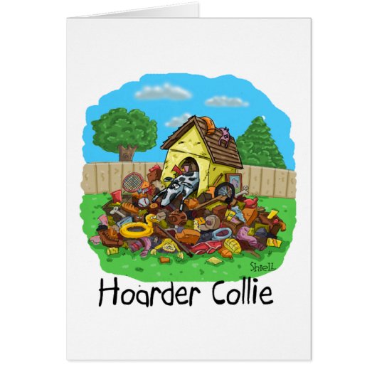 Hoarder Collie Cards (Front)