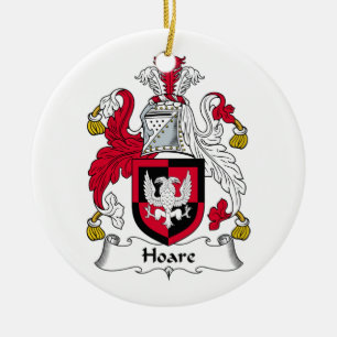 Hoare Family Crest Ceramic Ornament