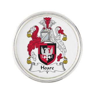 Hoare Family Crest Lapel Pin
