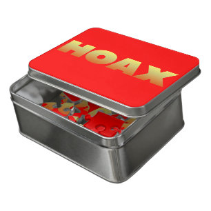 HOAX ACRYLIC PUZZLE WITH MATCHING TIN BOX
