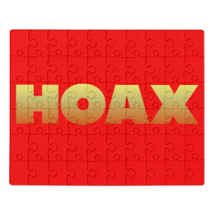 HOAX PUZZLE WITH MATCHING TIN BOX