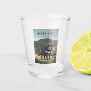 Hobart Australia Shot Glass