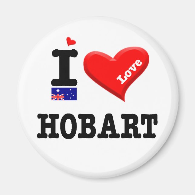 HOBART - I Love Magnet (Front)