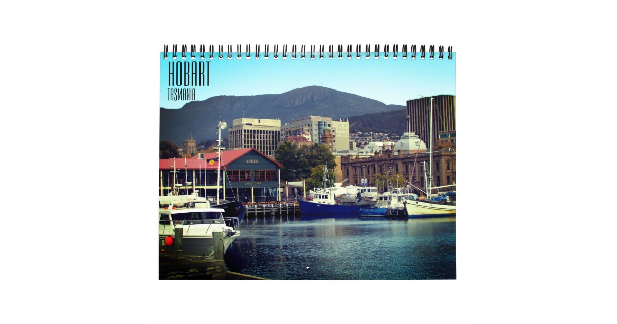 hobart tasmania 2024 calendar Zazzle