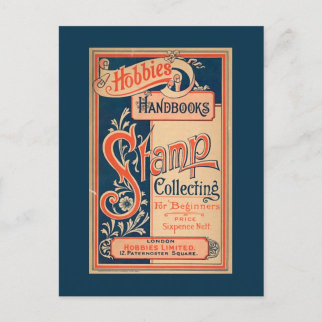 Hobbies and Handbooks Stamp Collecting Postcard (Front)