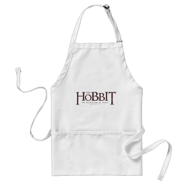 Hobbit Logo - Dark Adult Apron (Front)