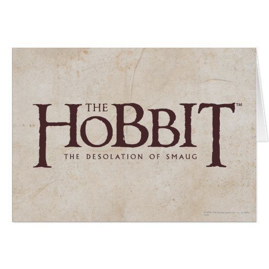 Hobbit Logo - Dark Cards (Front Horizontal)