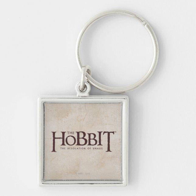 Hobbit Logo - Dark Keychain (Front)