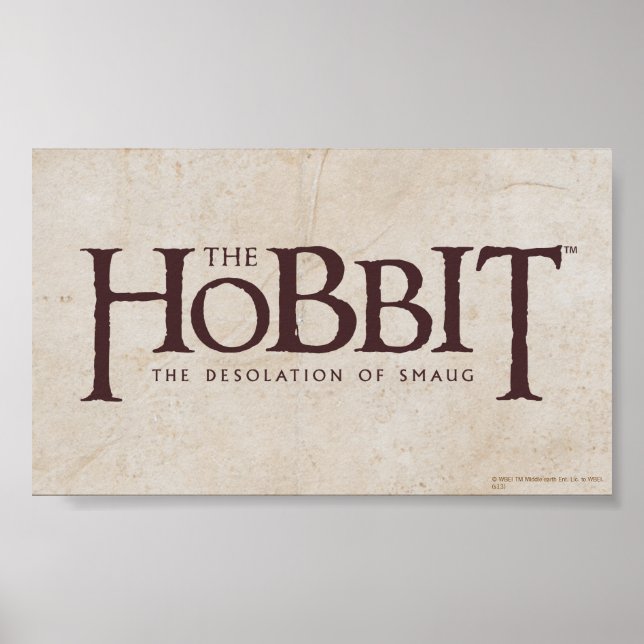 Hobbit Logo - Dark Poster (Front)