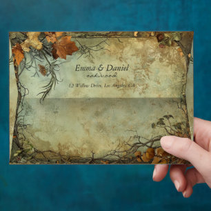 Hobbiton Haven Wedding Envelope