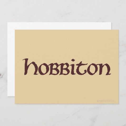 HOBBITON™ Solid (Front/Back)